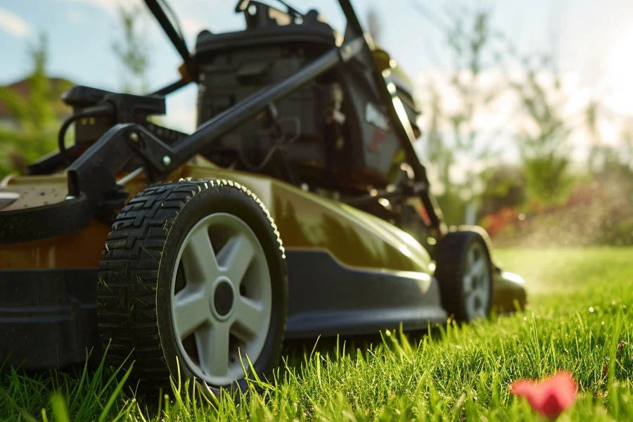 electric lawnmower