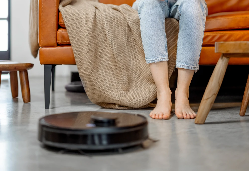 robotic vacuum cleaner with map navigation function